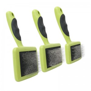 Plastic Square Head Pet Grooming Needle Comb