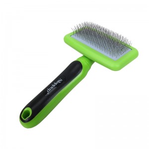 Pet Soft Slick Dog Hair Grooming Slicker Brush ...