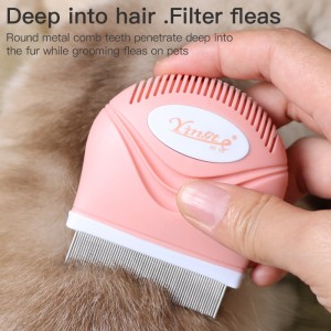 Portable Pet Comb for Dogs Cats Mini Face Comb Tear Stain Flea Remover Hair Cleaning Brush Facial Cat Grooming Comb