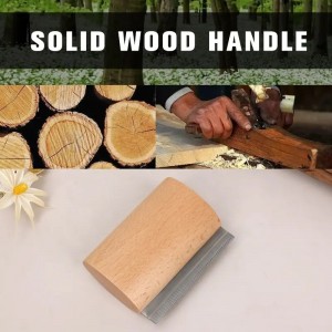 Professional Classical Style Wooden Pet Hair Fur Remover Trimmer Comb Deshedding Tool Grooming Horse Hair Brush