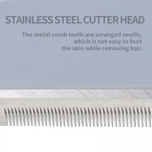 Propesyonal na Pet Comb Undercoat Shedding Rake Brush para sa Dematting Detangling Tangles Matted Fur and Knots