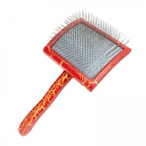 Professional Wooden Dog Slicker Brush Pet Groom...