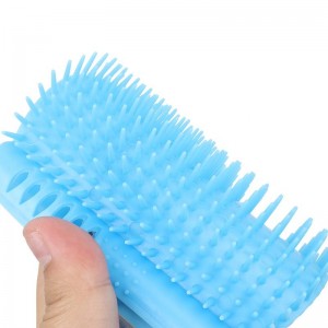 Brosse d'angle pour chat autonettoyante Brosse murale pour chat