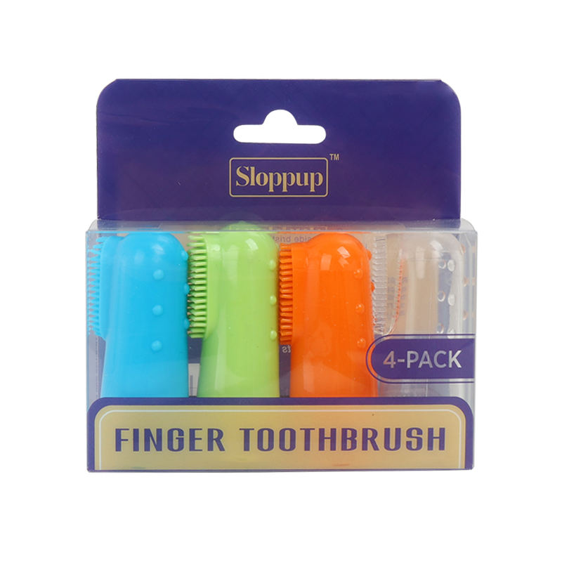 Silicone Cat Tooth Brush Pet Finger Toothbrush Para sa Mga Aso2
