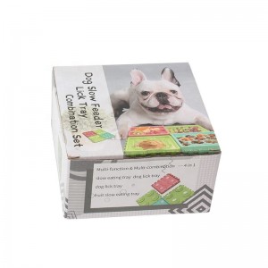 Gamelle lente pour chien en silicone