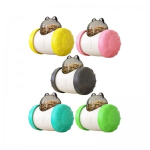 Slow Feeder Pet Tumbler Balanse Car Toy Interactive Dog Food Dispenser Treat Toys