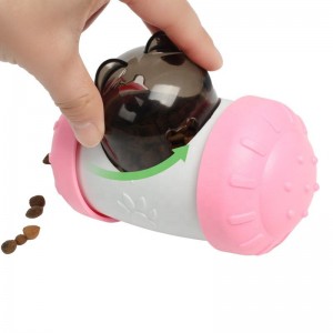 Slow Feeder Pet Tumbler Balance Car Toy Interactive Dog Food Dispenser Treat Toys