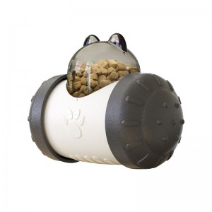 Lento Feeder Pet Tumbler Balance Car Toy Distributore di cibo per cani interattivo Trattare i giocattoli