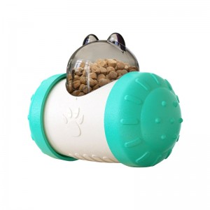 Alimentador lento para mascotas, vaso de equilibrio, coche de juguete, dispensador interactivo de comida para perros, juguetes para tratar