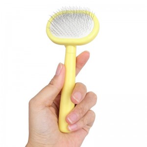 Brosse métallique colorée pour petits animaux de compagnie