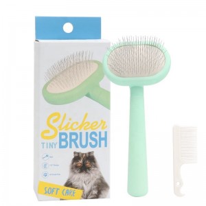 Makukulay na Maliit na Pet Wire Brush