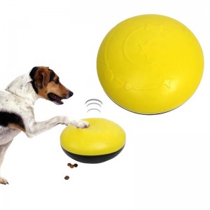 Brinquedo dispensador de comida de cachorro interativo Squeak