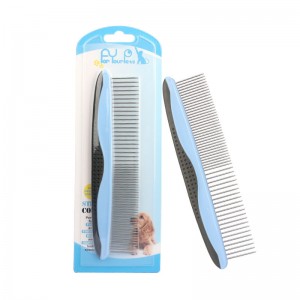 Stainless Steel Cat Needle Hair Comb Dog Pet Flea Comb