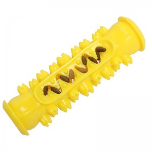 Czyszczenie zębów gumowa szczoteczka do zębów Pet Dog Activity Chew Toy