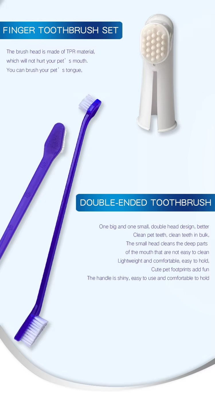 Toothpaste Dog Toothbrush