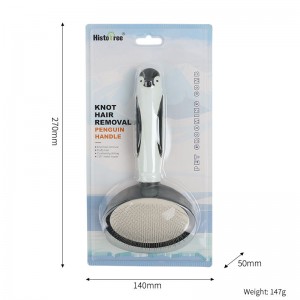 Penguin Handle Pet Air Cushion Brush Needle Brush