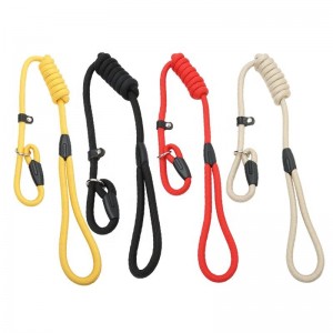 Waterproof Nylon Training Dog Leather Strap