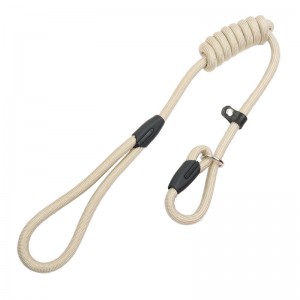 Waterproof Nylon Training Dog Leather Strap