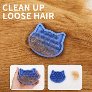 Wholesale Manufacturer Hair Removal Tool Dog Grooming Products Pet Bath Brush