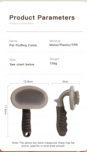 Wholesale Pet Hair Grooming Small Dog and Cat Slicker Brush