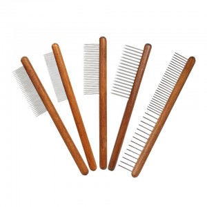 Wooden Pet Flea Comb