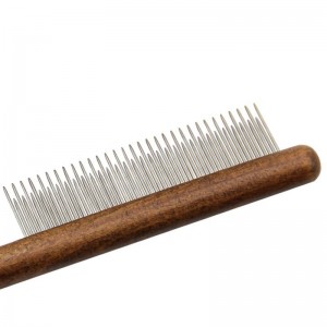 Wooden Pet Flea Comb
