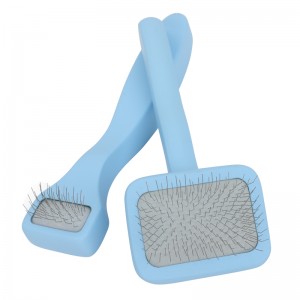 Wooden Pet Slicker Grooming Brush Extra Long Pin Brush for Dogs and Cats