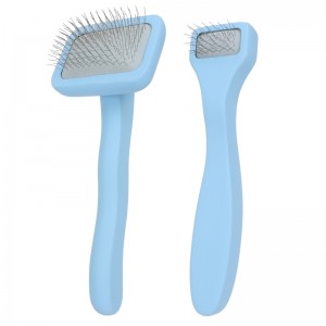 Wooden Pet Slicker Grooming Brush Extra Long Pin Brush for Dogs and Cats