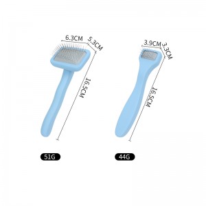 Wooden Pet Slicker Grooming Brush Extra Long Pin Brush for Dogs and Cats