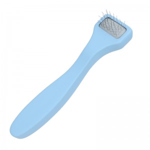 Wooden Pet Slicker Grooming Brush Extra Long Pin Brush for Dogs and Cats