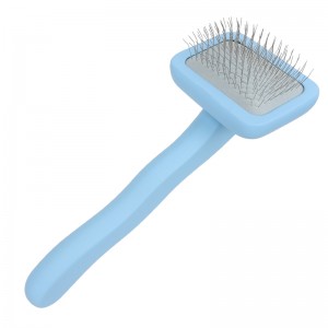 Wooden Pet Slicker Grooming Brush Extra Long Pin Brush for Dogs and Cats