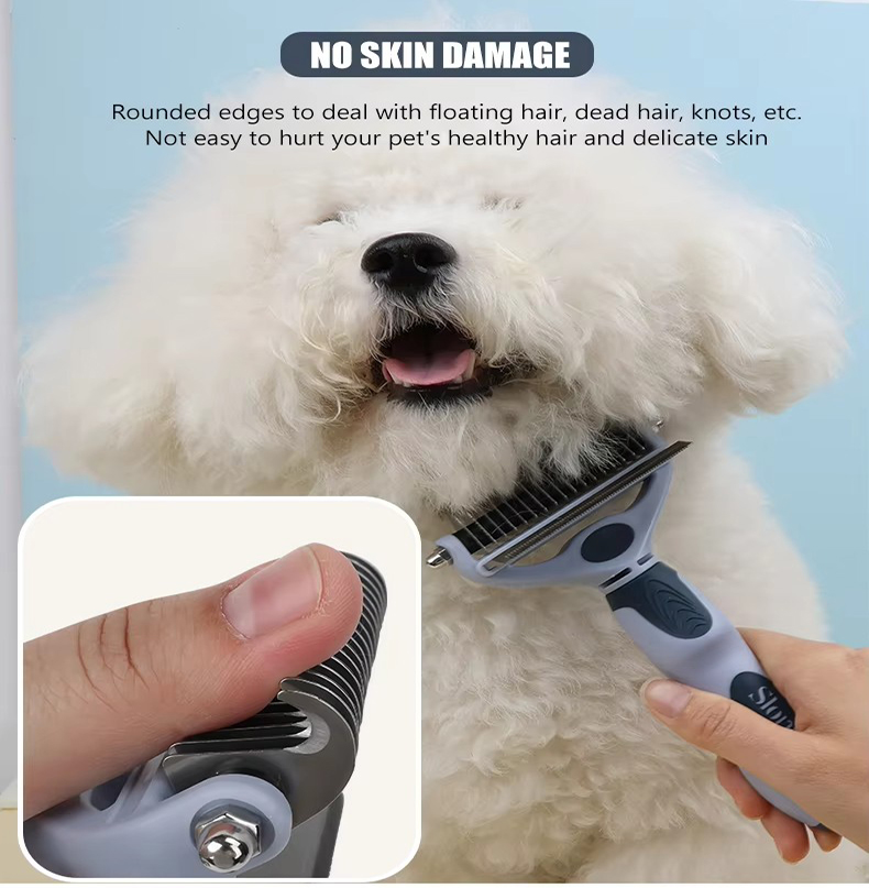 Pet Hair Grooming Dematting Comb