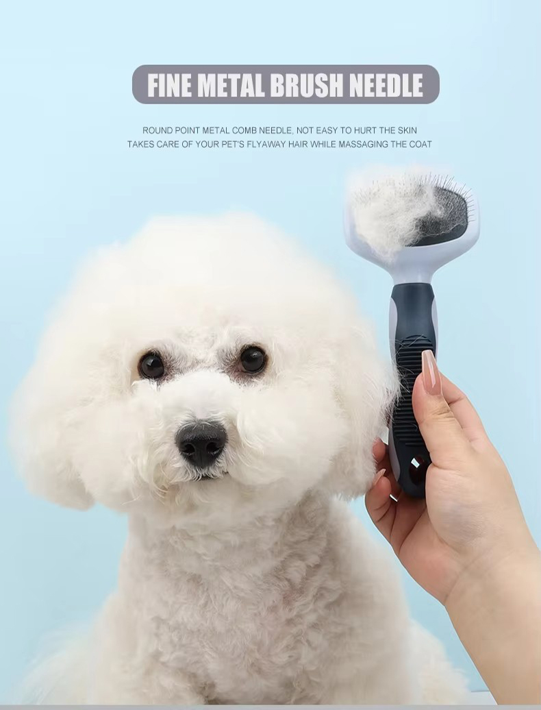Custom Logo Cat Pin Brush 