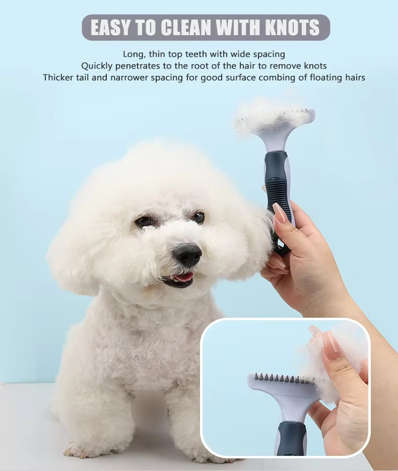 Dog Rake Comb Pet Grooming Products